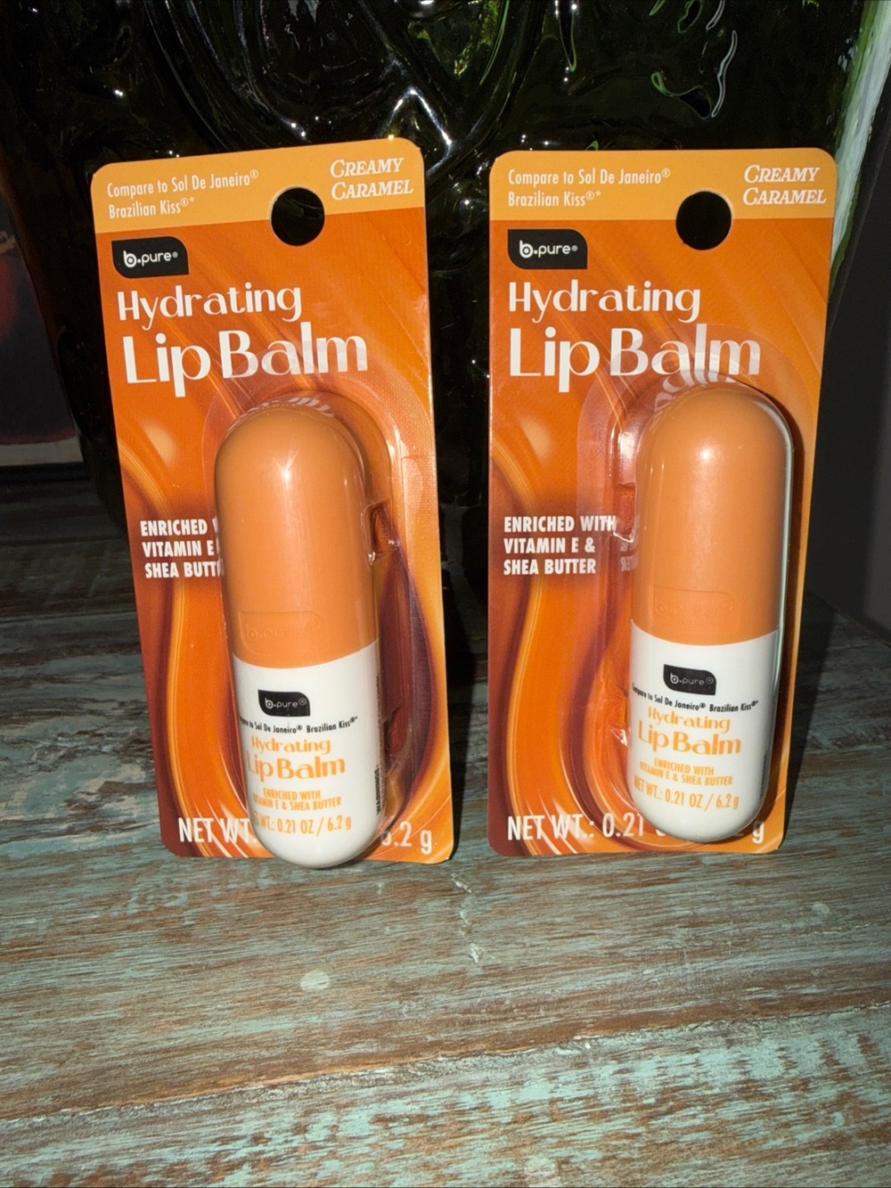 b.pure Hydrating Lip Balm - Creamy Caramel